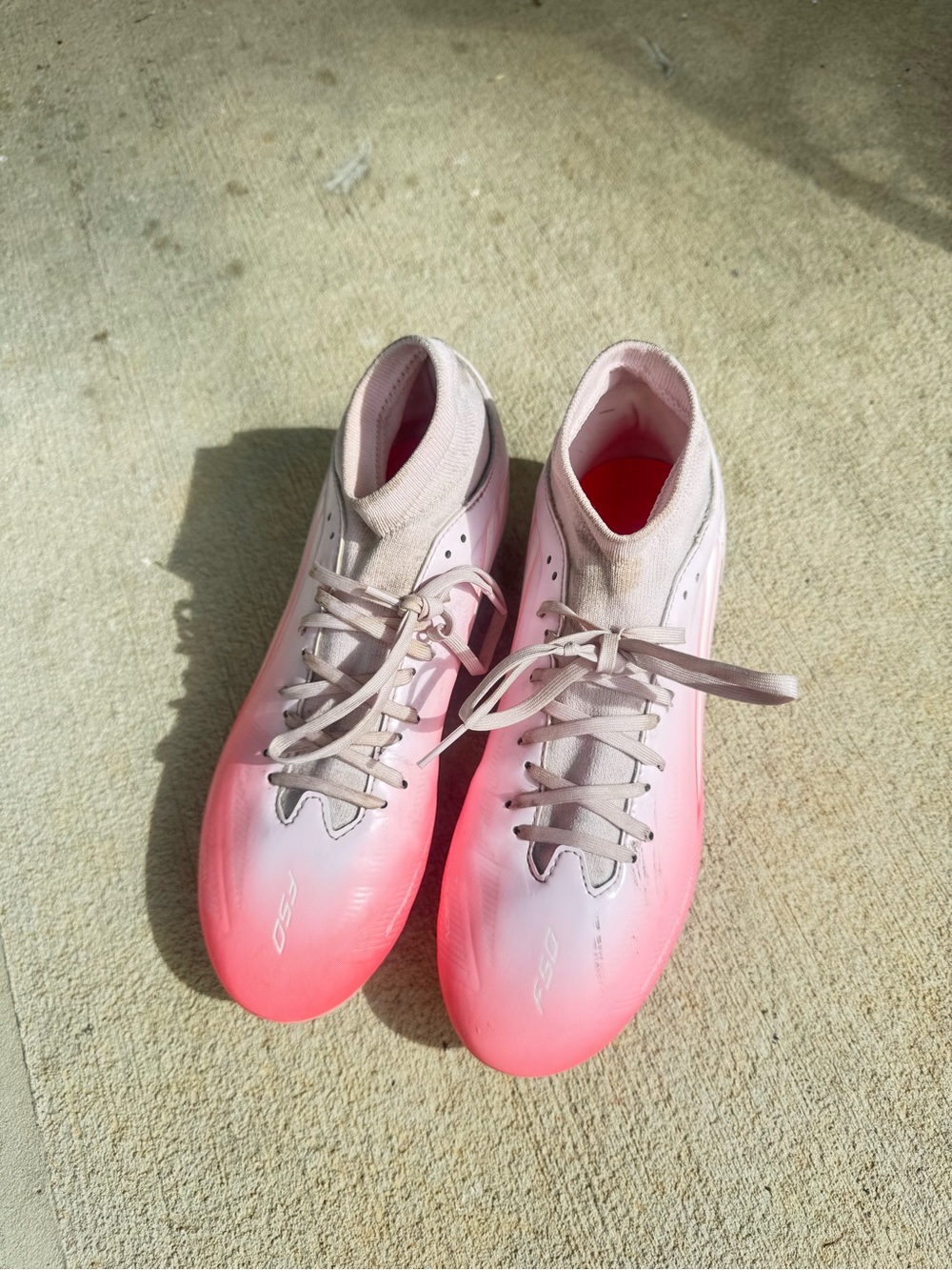 Pink adidas Women's Athletic Cleats